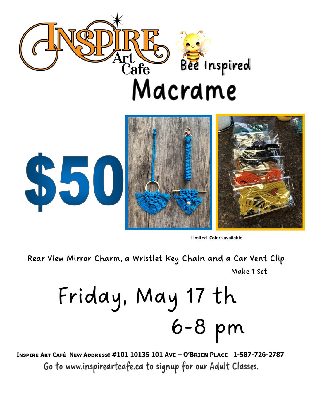 Macrame Key Chain May 17