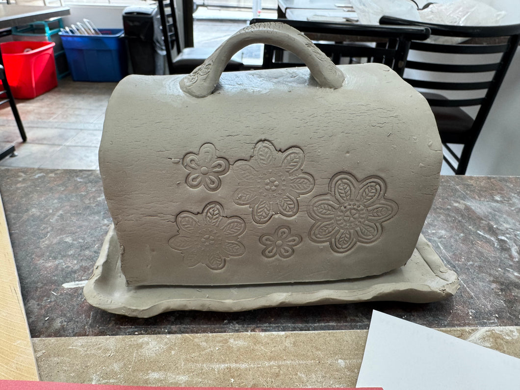 Hand Build Butter Dish Workshop