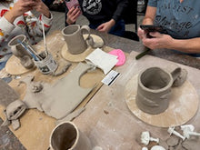 Load image into Gallery viewer, Adult Hand-Build Mug Workshop-Wednesday Nights
