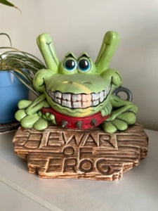 Oggie Frog Beware