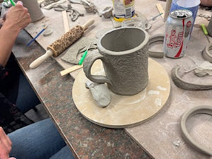 Adult Hand-Build Mug Workshop-Thursday Nights