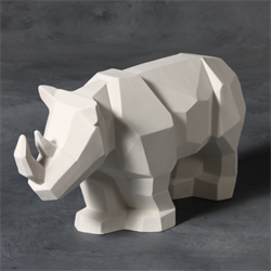 Faceted Rhino