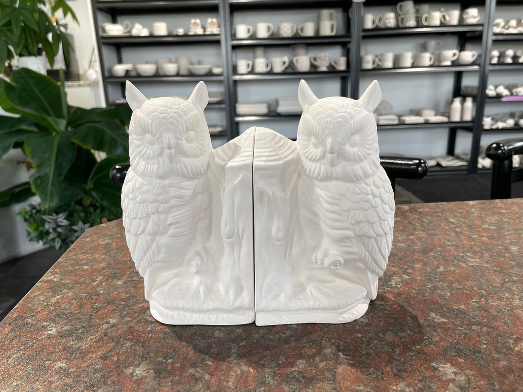 OWL BOOKENDS